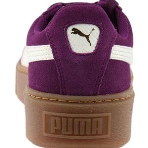 puma suede platform snake jr